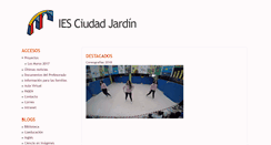 Desktop Screenshot of ciudadjardin.org
