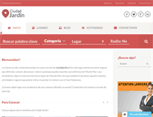 Tablet Screenshot of ciudadjardin.cl